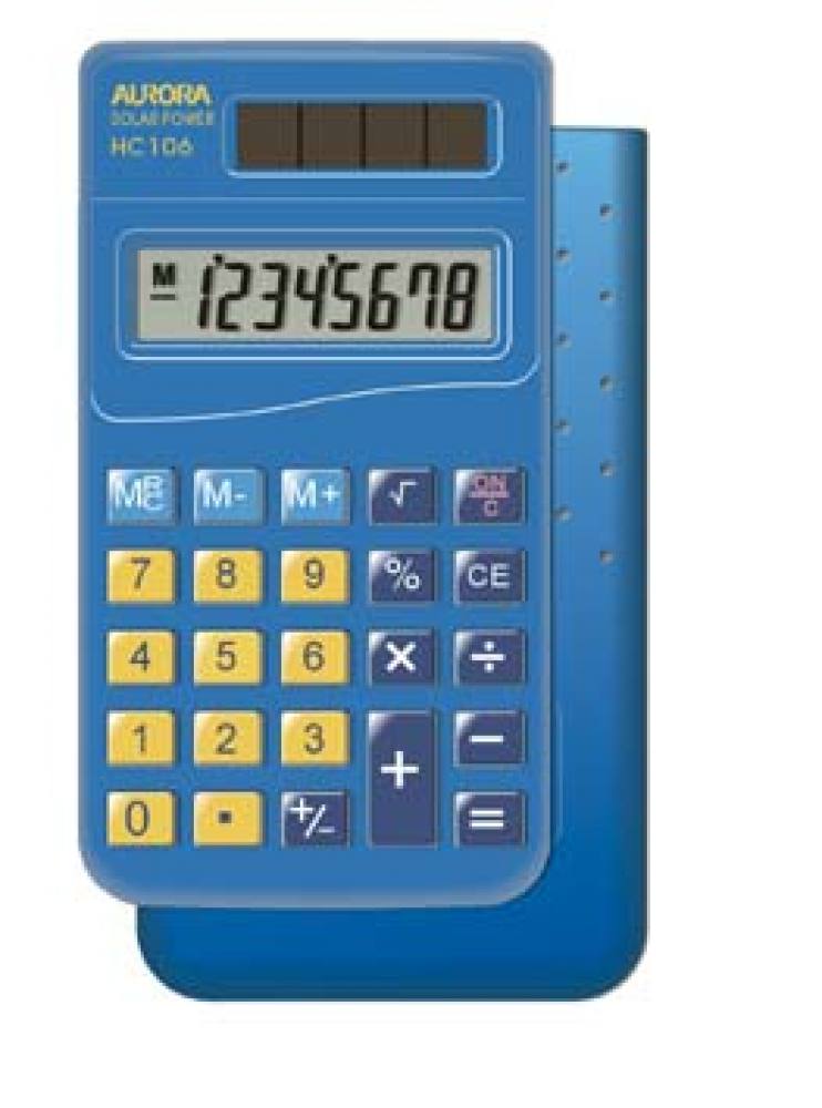 Aurora HC106 Basic Calculator